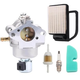 Ewillownm Compatible with 20 853 33-S Carburetor with 20 083 02-S Air Filter for Kohler Courage SV470 SV471 SV480 SV530 SV540 SV541 SV590 SV591 SV600 15HP 17HP 18HP 19HP Engines