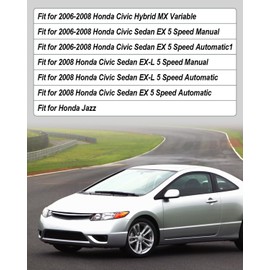 Quaneguzy Steering Wheel Cruise Control Switch Fit for Honda Civic 2006 2007 2008 Replace #36770-SVA-A41 36770-SNA-A12 Green Backlight