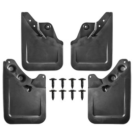 XUKEY 4PCS Mud Flaps Splash Guard for Toyota Tacoma 2024 2025 N400 Mudguards Mudflaps Fender Tire Protector Rear Front Car Accessories Replacement(Extra Large Version)