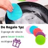 Universo en Linea Esponja Pulpa De Madera Comprimida Limpieza Cocina