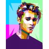Modern Merch Justin Bieber Diamond Art Kits for Adults, Celebrity