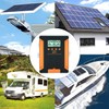 SolaMr 50A 180V MPPT Solar Charge Controller 12V/24V/36V/48V, LCD Screen