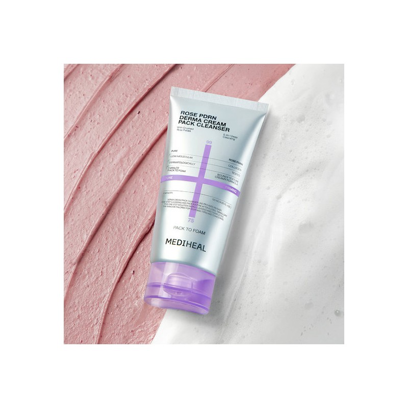 Mediheal NEW Derma Cream Firming Pack Cleanser Rose PDRN Pore