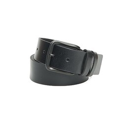 Frye Men's 40mm Flat Panel Leather Belt, Black, 42, Black, 42