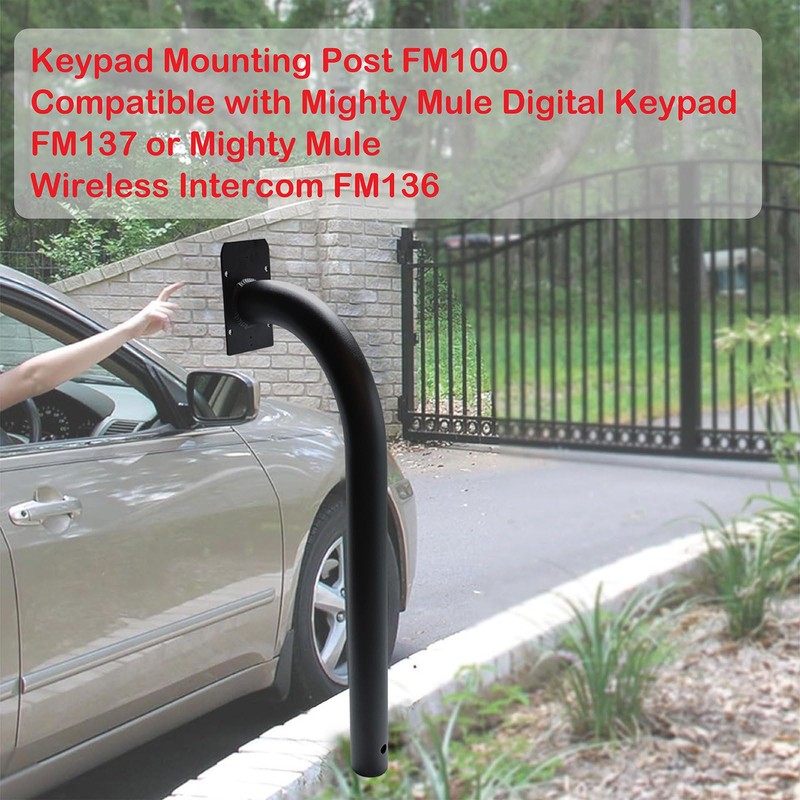 REAXOAL Keypad Mounting Post FM100 Compatible with Mighty Mule Digital
