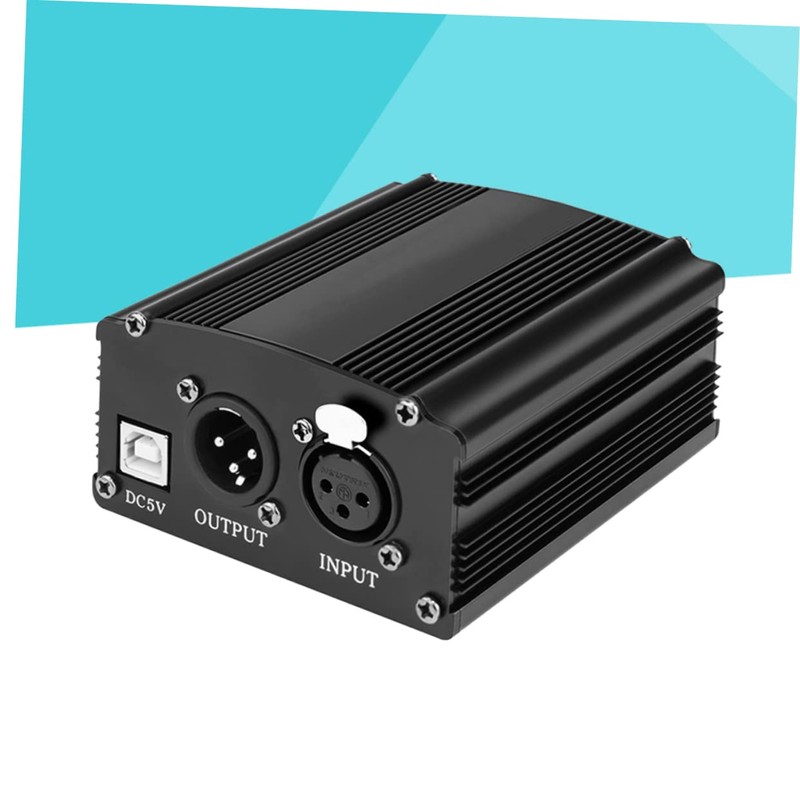 Gadpiparty 5v USB Input Power Supply for Condenser Microphones Stable