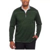Pebble Beach Golf Performance 1/4 Zip Pullover Dry-Luxe Green/Gray Med/Larg/XL - Green, Large