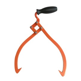Aruza Log Tongs Logging Skidding Tongs Non-slip Grip- Log Lifting, Handling,