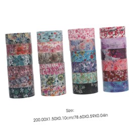 Operitacx 24 Rolls Washi Tape Vintage Vintage Washi Tape Scrapbook Paper Frames Decorative Washi Tapes Japanese Paper