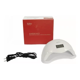 Bioconfort Kit 2 Lamparas Uv Uñas Profesional Digital Gelish Spa Led Color Blanco