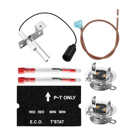 RV Water Heater Thermal Cutoff Compatible with Atwood 91447 93866 with ECO Thermostat Assembly Kit Replacement Part 2PCS
