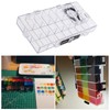 Painting Palette Box 24 Compartments Empty Airtight Paint Container for