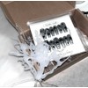 Silver Star [Handmade Nail Tips] Emily Nail - Oval /