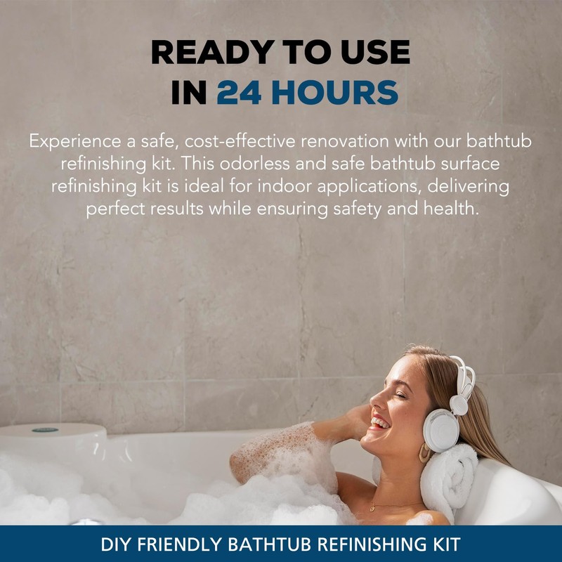 Tub and Tile Paint, 7 oz High-Gloss White Touch Up