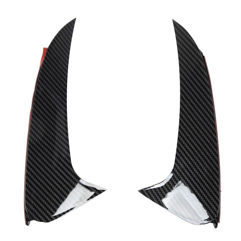 2 Pcs Rear Bumper Spoiler Air Vent Cover Lower Air