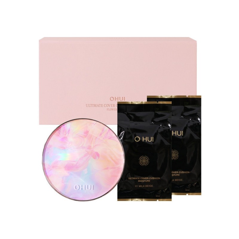 Ohui Ultimate Cover Cushion Moisture Flower Edition (15g+15gx2ea) / 오휘
