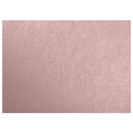LUXPaper #17 Mini Flat Cards | 2 9/16" x 3 9/16" | Misty Rose Metallic - Sirio Pearl | 111lb. Cover | 250 Qty