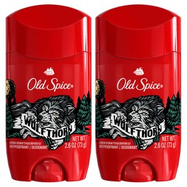 Old Spice Wild Collection Invisible Solid Antiperspirant Deodorant, Wolfthorn, 2.6 Ounce (Pack of 2)