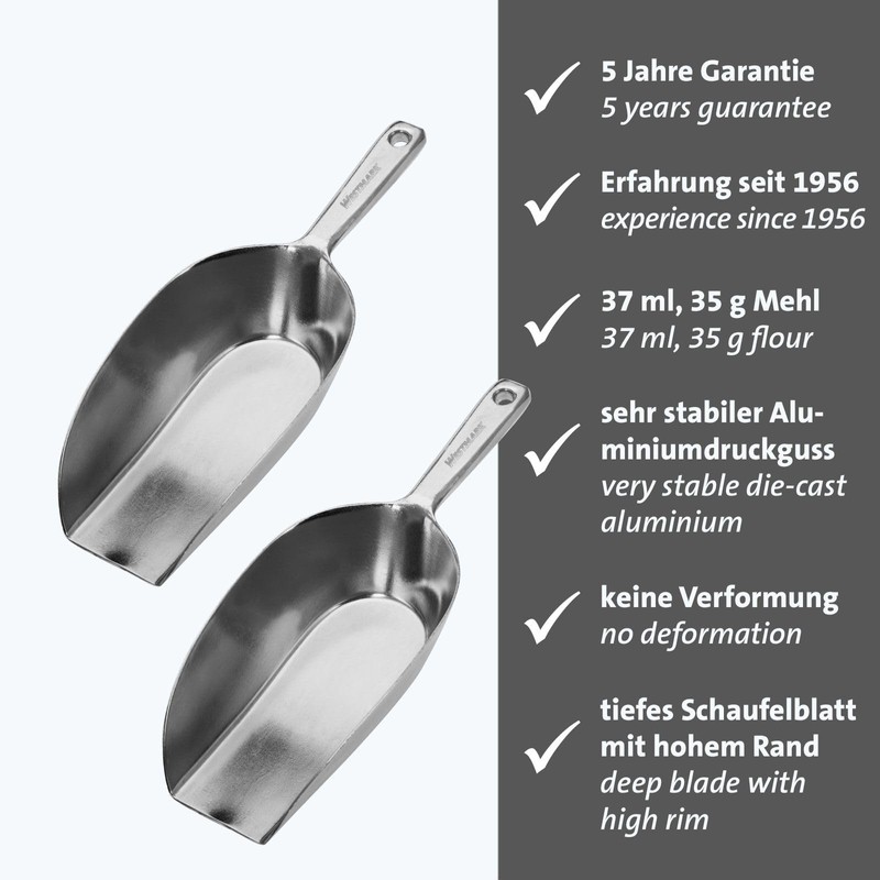 Westmark Baking / Weighing / Filling Scoops, Pack of 2,