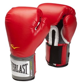 Everlast Pro Style Boxing Training Gloves - 12oz, Red