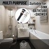 Matte Black O White Stainless Steel Bathroom Sink Drain Strainer