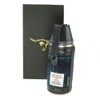 Harris Tweed Hunting Flask - Blue with Turquoise HF3500-COL119 Overcheck