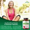 Zazzee D-Mannose, 1000 mg per Serving, 120 Vegan Capsules, 2