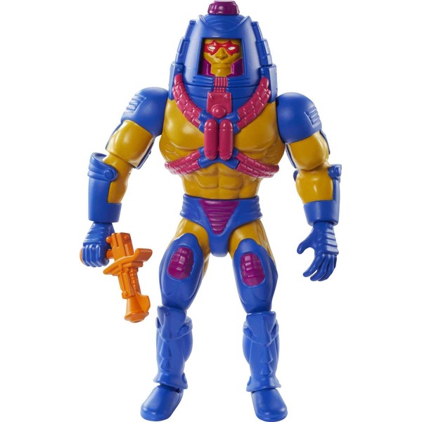 Masters of the Universe Origins Man-E-Faces 5.5-in Action Figure, Battle Figure for Storytelling Play and Display, Gift for 6 to 10-Year-Olds and Adult Collectors