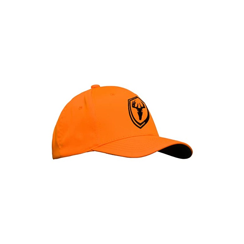 BLOCKER OUTDOORS Icon Logo Hat, Blaze Orange Snapback Cap