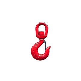 2 Tons Swivel Hooks Heavy Duty for Engine Hoist Swivel Lifting Hook with Safety Latch 1/2 inch Rotating Swivel Hoist Hook