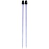 Susan Bates 15110-10 10-Inch Crystallites Acrylic Knitting Needle, 6mm, Periwinkle