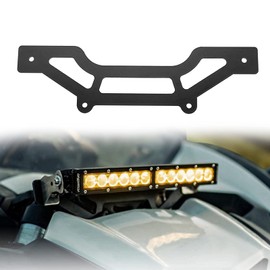 Kemimoto X3 Shock Tower Light Bar Mount Compatible with Can-Am Maverick X3 & X3 Max X RS Turbo R, Work with 10"-14" LED Front Light Bar Mounting Kit