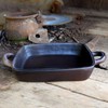 Ancient Cookware Pomairewre Clay Rectangular Roasting Pan, 2.5 Quarts