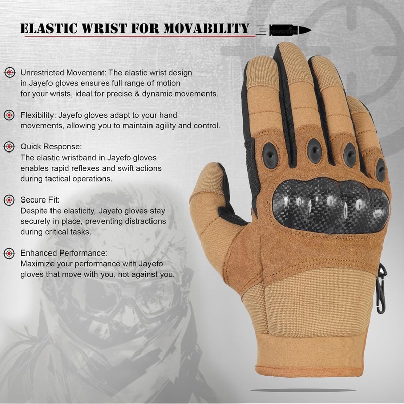 Jayefo Adjustable Unisex Work Gloves - Safety Work Gloves Provides