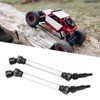 Front Rear Drive Shaft Driveshaft CVD for Arrma 1/8 Kraton