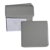 Neoprene Light Gray Rectangle Outdoor Swimming Kneeler Pad Indoor Bathroom