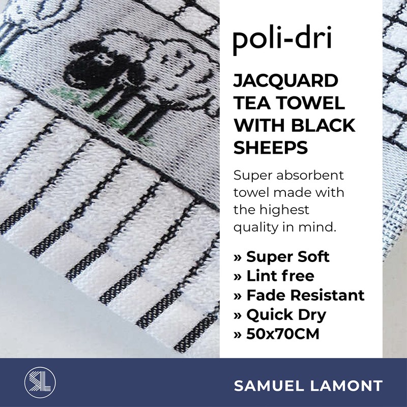 Samuel Lamont Poli - Paño de cocina seco con diseño
