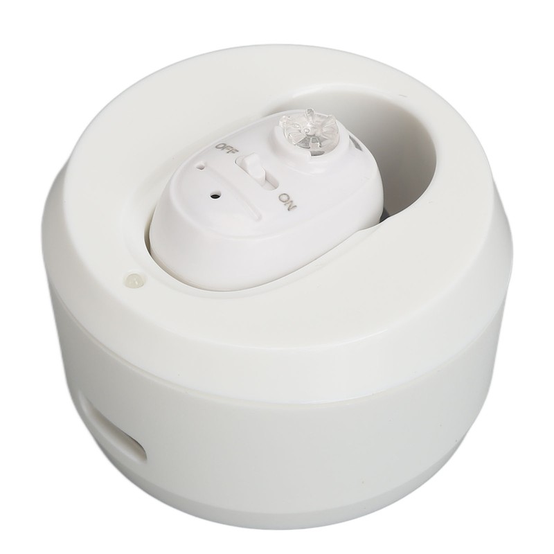 Elderly Digital Sound Aids Rechargeable Mini Silicone Earplug Noise Cancelling