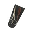 minkissy 2 Sets Professional Beard Shears Scissors Comb Kit Storage