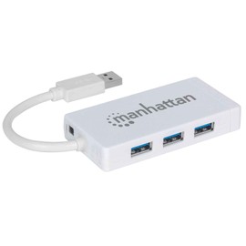 Manhattan 507578 Tarjeta Red GB USB V3.0 + Hub 3 ptos MH,