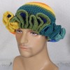 ROYALEAD Handmade Crochet Bucket Hat for Woman Teen Outdoor Commute