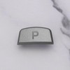 Micro Traders 1pc Gear Shift Lever Parking Button Cover Trim