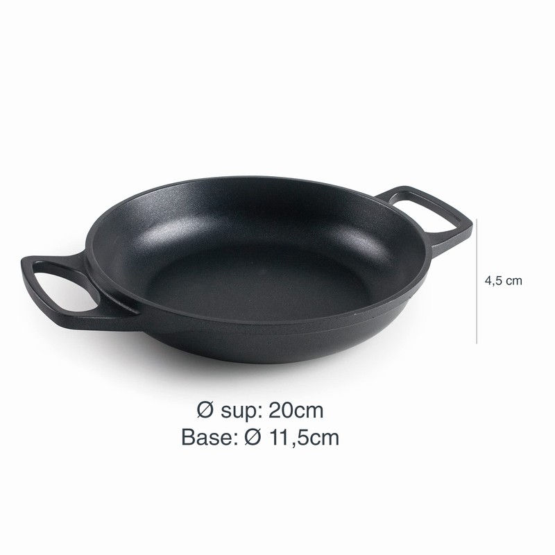 Lacor - 25161 - Mini cast aluminium paella disc, 100%
