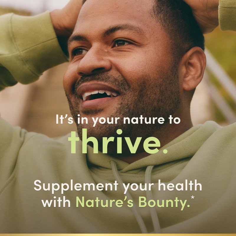 Nature’s Bounty Iron 65mg, 325 mg Ferrous Sulfate, Cellular Energy