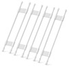 4-Pack RV Fridge Bars, Adjustable RV Tension Rods, 19.5-36.7"