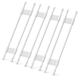4-Pack RV Fridge Bars, Adjustable RV Tension Rods, 19.5-36.7"