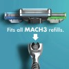 Gillette MACH3 Men's Razor Handle + 5 Blade Refills NEW