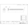 DAIDOHANT 10174107 Stainless Steel Course Thread (Flex/Half Thread) [XM7] (Nominal