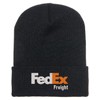 FedEx Freight Embroidered Beanie Winter Hat Red or Orange Logo