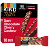 KIND THINS Dark Chocolate Cherry Chashew Bars, Gluten Free, 5g